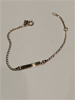 Bracelet Duezeta Child in Yellow Gold BROGTARGH12ZM6